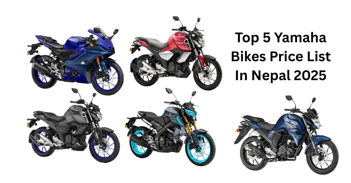 Top 5 Yamaha Bikes Price List In Nepal 2025
